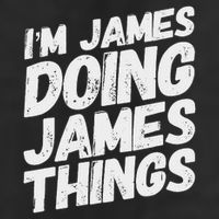 I'm James Doing James Things Funny Personalized Name Gifts Golf Towel