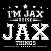Im Jax Doing Jax Things Women's V-Neck T-Shirt