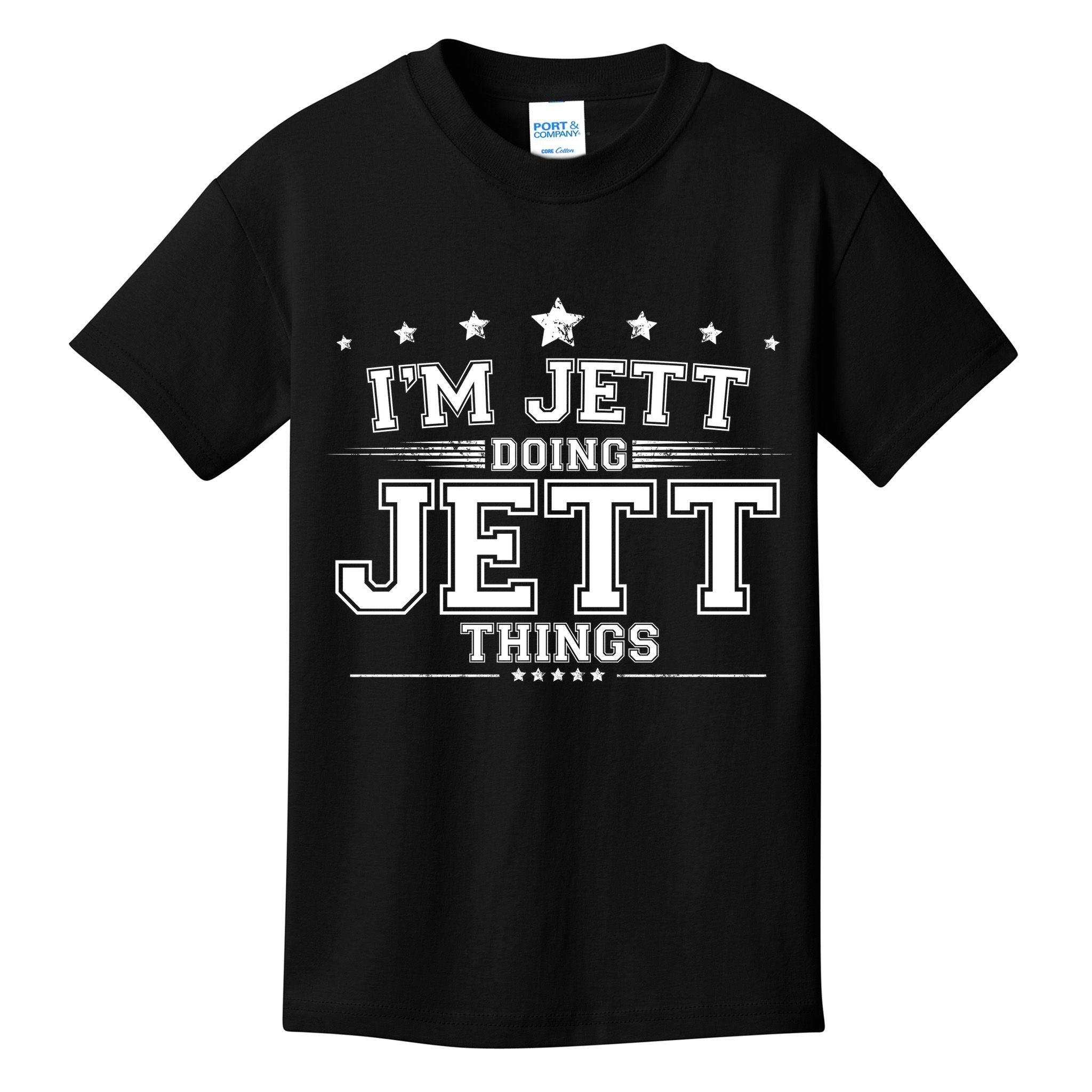 Im Jett Doing Jett Things Kids T-Shirt