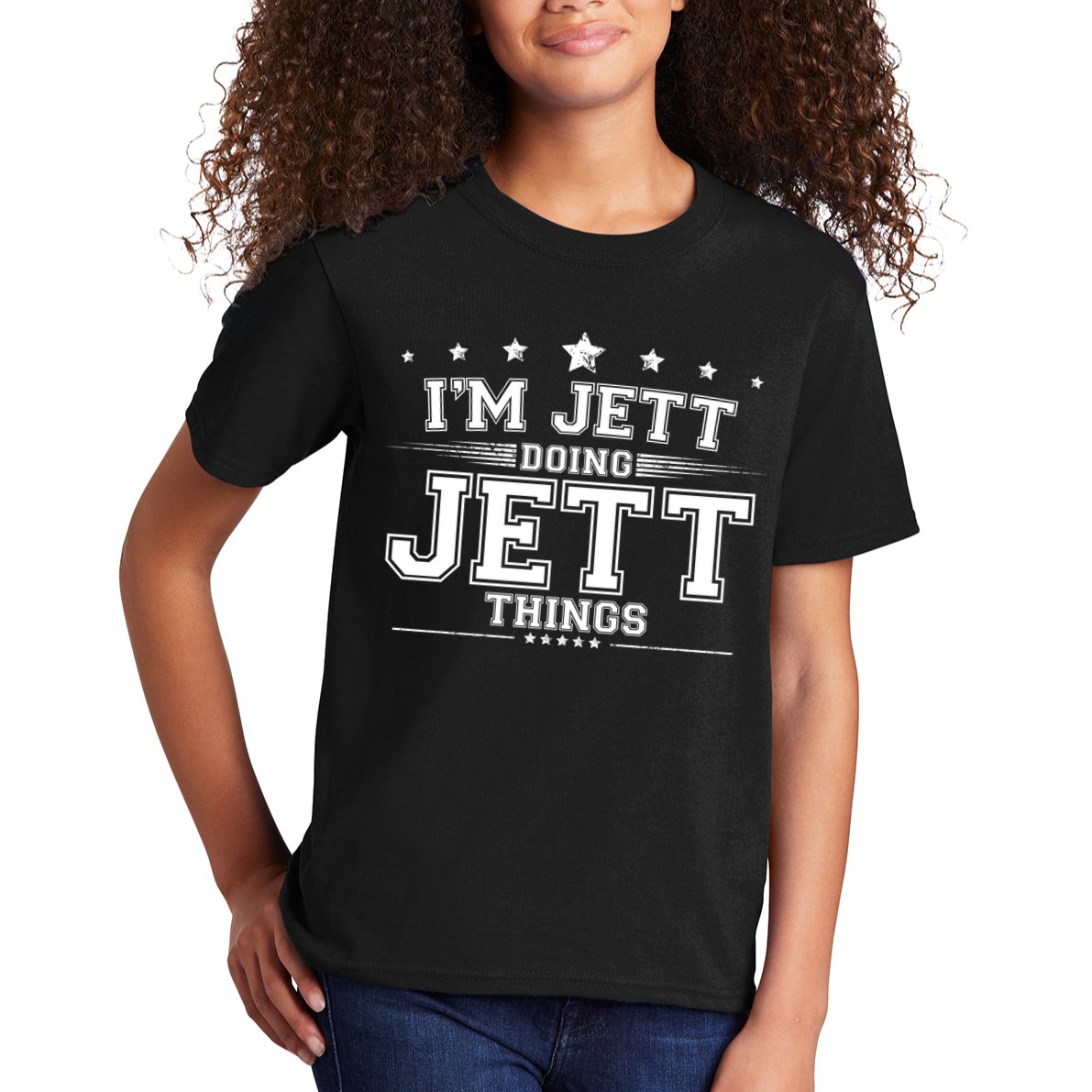 Im Jett Doing Jett Things Kids T-Shirt