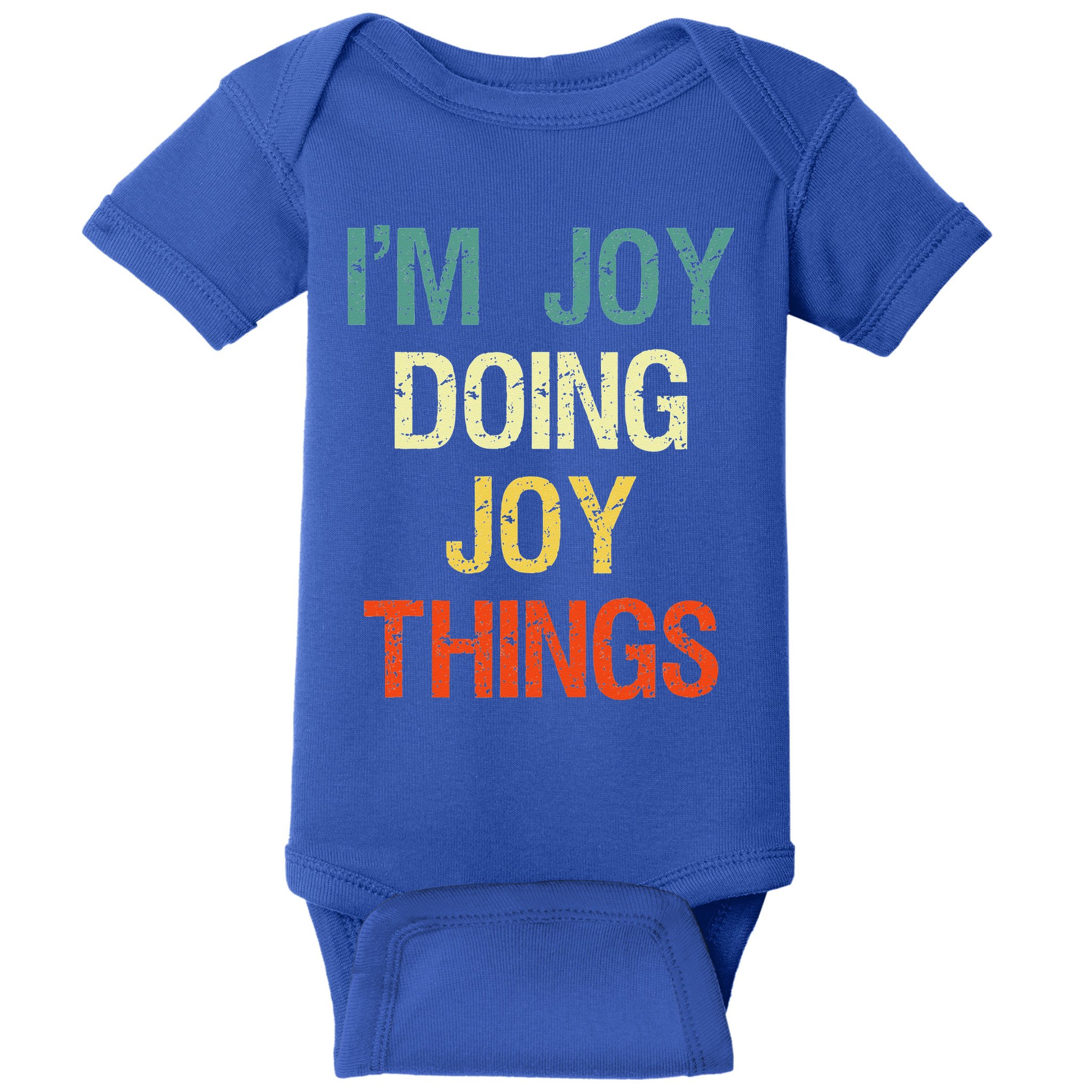 I'M Joy Doing Joy Things Personalized First Name Gift Baby Bodysuit