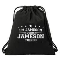 Im Jameson Doing Jameson Things Drawstring Bag