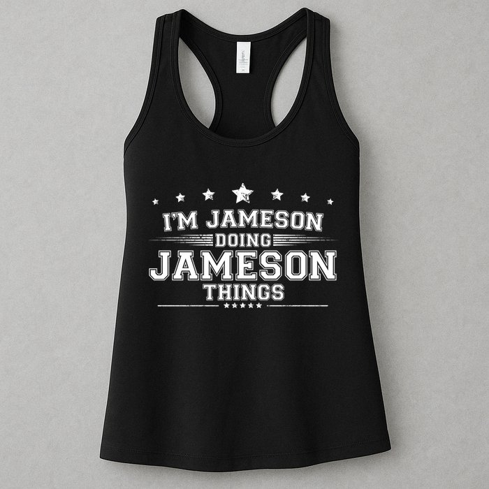 Im Jameson Doing Jameson Things Womens Tank Top