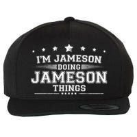 Im Jameson Doing Jameson Things Wool Snapback Cap