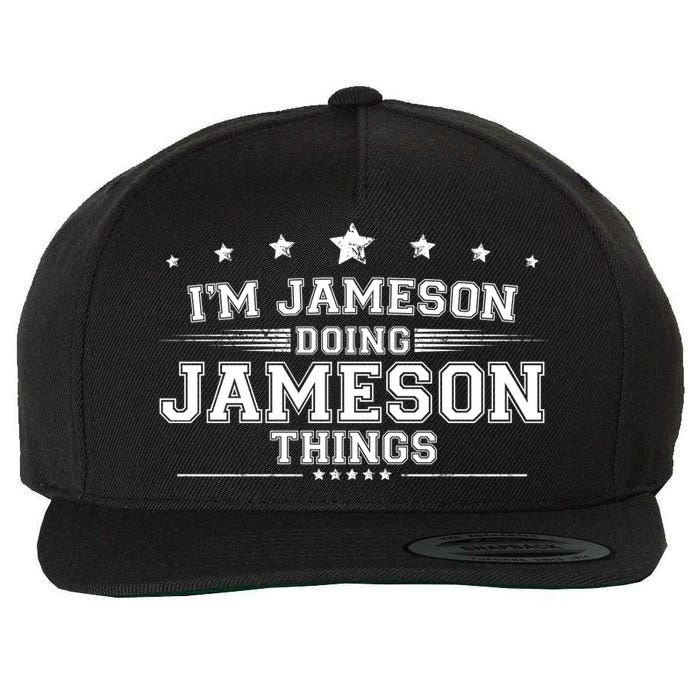 Im Jameson Doing Jameson Things Wool Snapback Cap