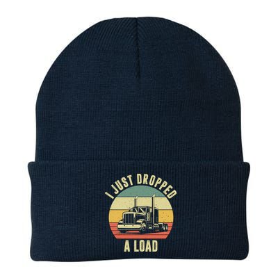 I Just Dropped A Load Truck Driver Beanie