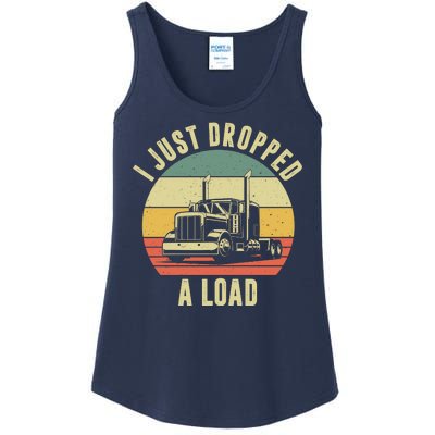 I Just Dropped A Load Truck Driver Ladies Essential Tank