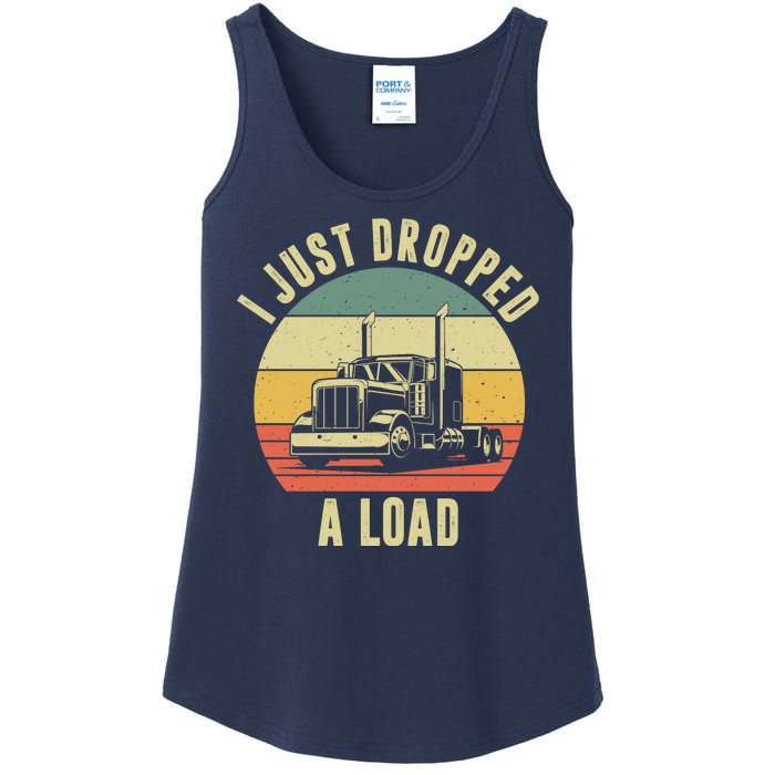 I Just Dropped A Load Truck Driver Ladies Essential Tank