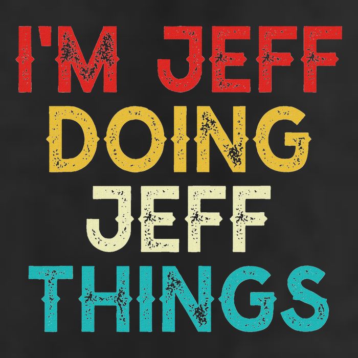 I'm Jeff Doing Jeff Things Funny Christmas Vintage Hat
