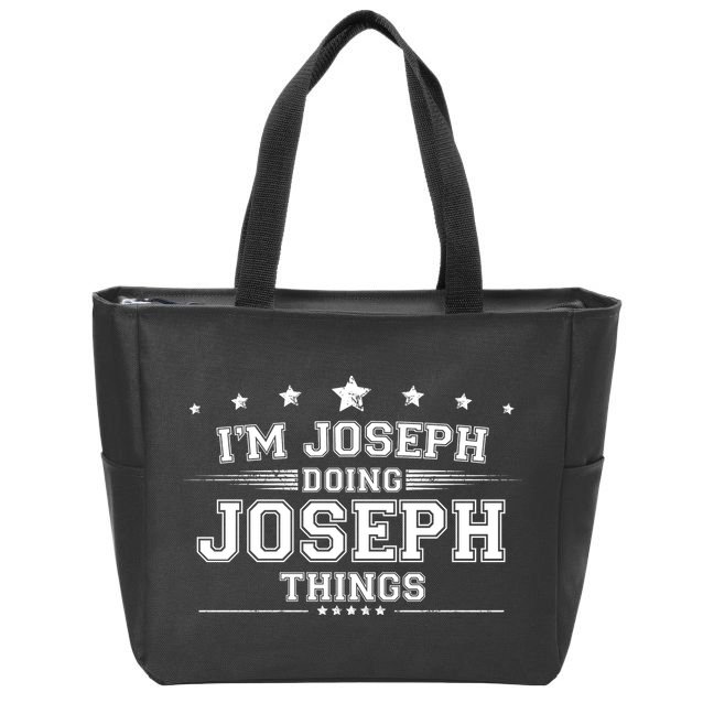 Im Joseph Doing Joseph Things Zip Tote Bag