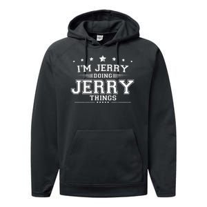 Im Jerry Doing Jerry Things Performance Fleece Hoodie