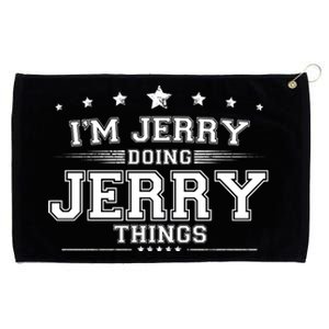 Im Jerry Doing Jerry Things Grommeted Golf Towel