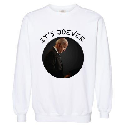 ItS Joever Debate 2024 Trump 2024 Garment-Dyed Sweatshirt