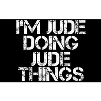 IM Jude Doing Jude Things Funny Birthday Name Gift Idea Bumper Sticker