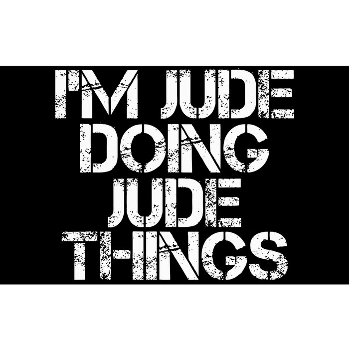 IM Jude Doing Jude Things Funny Birthday Name Gift Idea Bumper Sticker