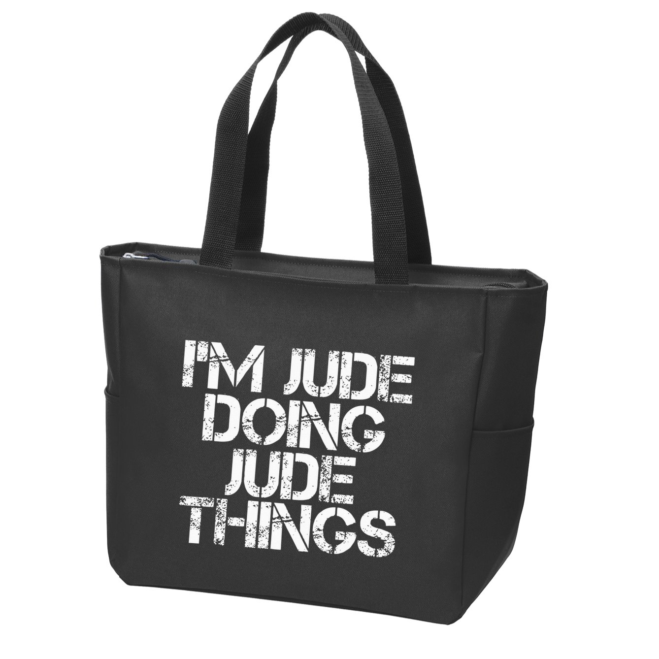IM Jude Doing Jude Things Funny Birthday Name Gift Idea Zip Tote Bag