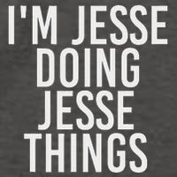 IM Jesse Doing Jesse Things Funny Christmas Gift Idea Vector Backpack