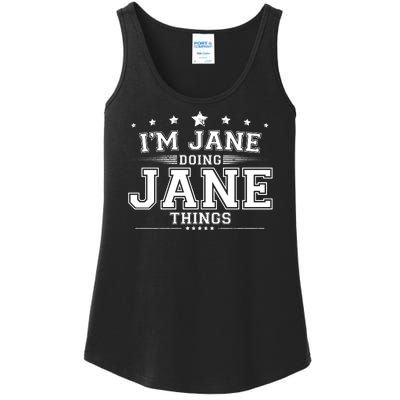 Im Jane Doing Jane Things Ladies Essential Tank