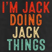 IM Jack Doing Jack Things Funny Gifts Christmas Idea Beanie