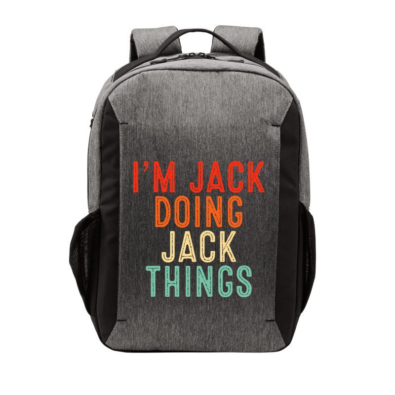 IM Jack Doing Jack Things Funny Gifts Christmas Idea Vector Backpack
