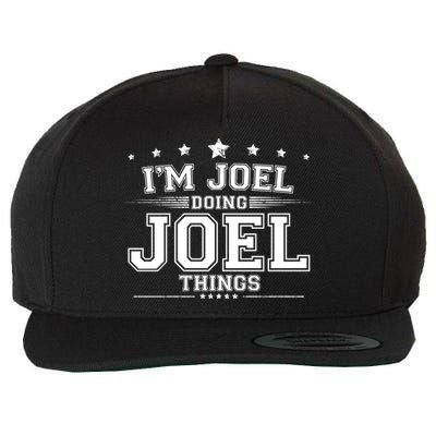 Im Joel Doing Joel Things Wool Snapback Cap
