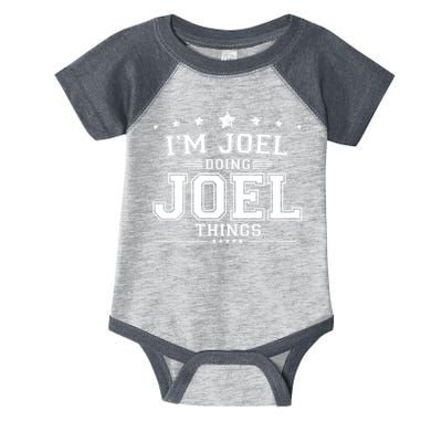 Im Joel Doing Joel Things Infant Baby Jersey Bodysuit