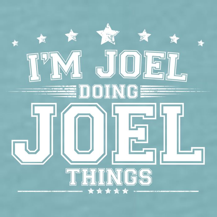 Im Joel Doing Joel Things Sueded Cloud Jersey T-Shirt