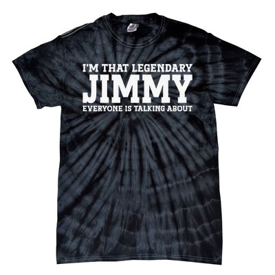 I'm Jimmy Doing Jimmy Things Funny Personalized Name Tie-Dye T-Shirt