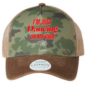 I'm Just Dancing On My Own Philadelphia Baseball Fan Legacy Tie Dye Trucker Hat