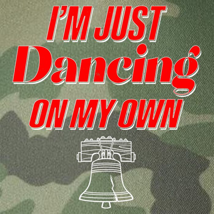 I'm Just Dancing On My Own Philadelphia Baseball Fan Legacy Tie Dye Trucker Hat
