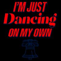 I'm Just Dancing On My Own Philadelphia Baseball Fan 16oz Travel Tumbler
