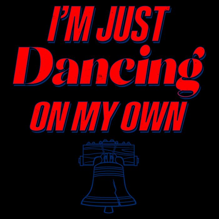 I'm Just Dancing On My Own Philadelphia Baseball Fan 16oz Travel Tumbler