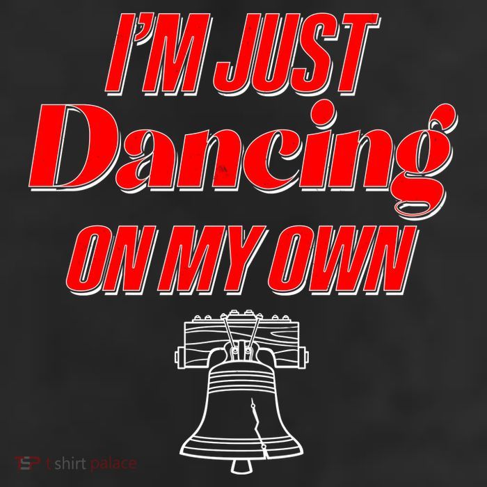 I'm Just Dancing On My Own Philadelphia Baseball Fan 25L Jumbo Tote
