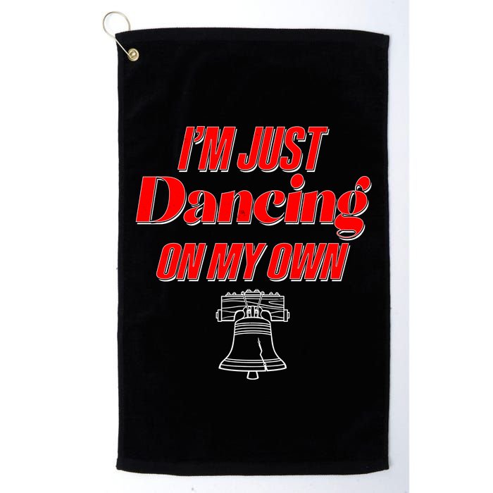 I'm Just Dancing On My Own Philadelphia Baseball Fan Golf Towel