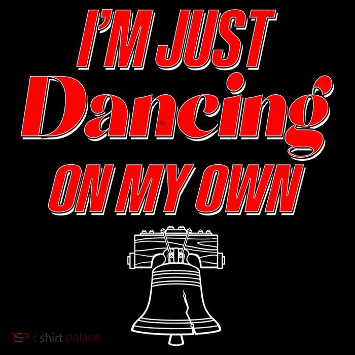 I'm Just Dancing On My Own Philadelphia Baseball Fan Visor