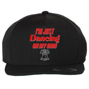 I'm Just Dancing On My Own Philadelphia Baseball Fan Wool Snapback Cap