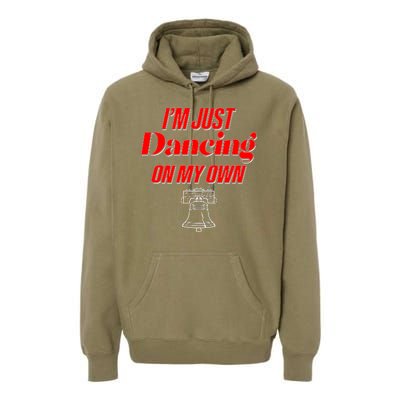 I'm Just Dancing On My Own Philadelphia Baseball Fan Premium Hoodie