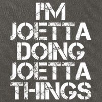 I'm Joetta Doing Joetta Things Cotton Canvas Backpack