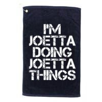 I'm Joetta Doing Joetta Things Golf Towel