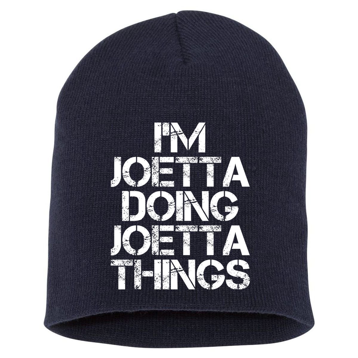 I'm Joetta Doing Joetta Things Short Acrylic Beanie