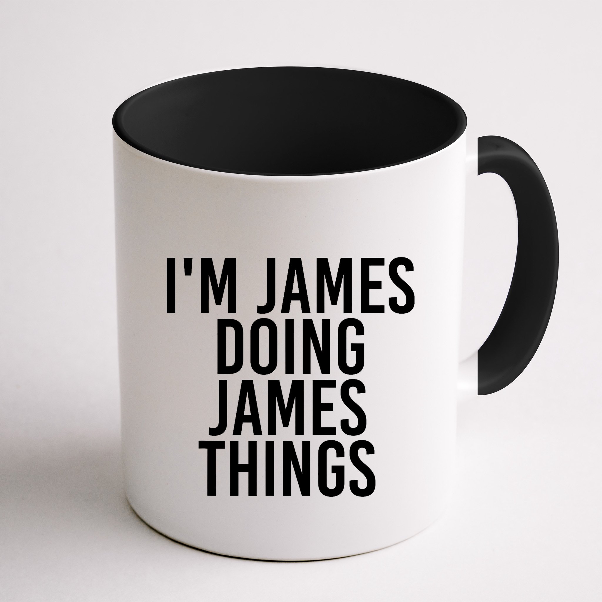 IM James Doing James Things Funny Christmas Gift Idea Mug
