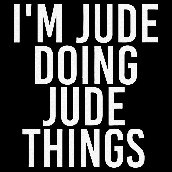 I'M JUDE DOING JUDE THINGS Funny Birthday Name Gift Idea Mug