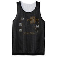 I Just Felt Like Running Quote Mesh Reversible Basketball Jersey Tank