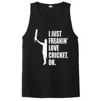 I Just Freakin Love Cricket Funny Gift PosiCharge Competitor Tank