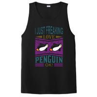 I Just Freaking Love Penguin Ok PosiCharge Competitor Tank