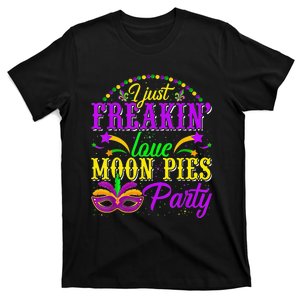 I Just Freakin Love Moon Pie funny Mardi Gras Party T-Shirt