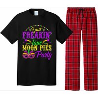 I Just Freakin Love Moon Pie funny Mardi Gras Party Pajama Set