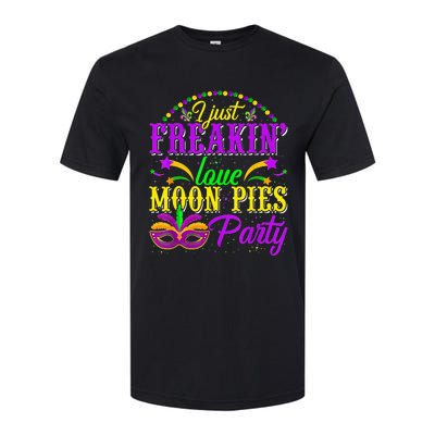 I Just Freakin Love Moon Pie funny Mardi Gras Party Softstyle CVC T-Shirt