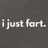 I Just Fart Gross Funny Fart Gifts I Just Farted Cotton Canvas Backpack