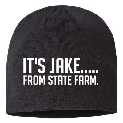 ItS Jake From State Farm Funny Sustainable Beanie